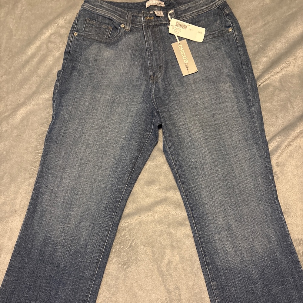 Chico‘s platinum jeans